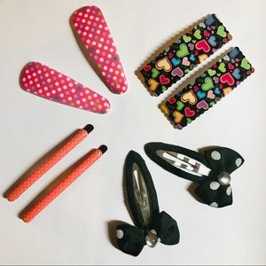 Never used Stunning Hair Clips 🎀 💜